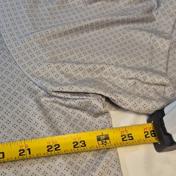 Adidas Golf DryFit Short Sleeve Polo Shirt with Geometric Pattern - Picture 5 of 16